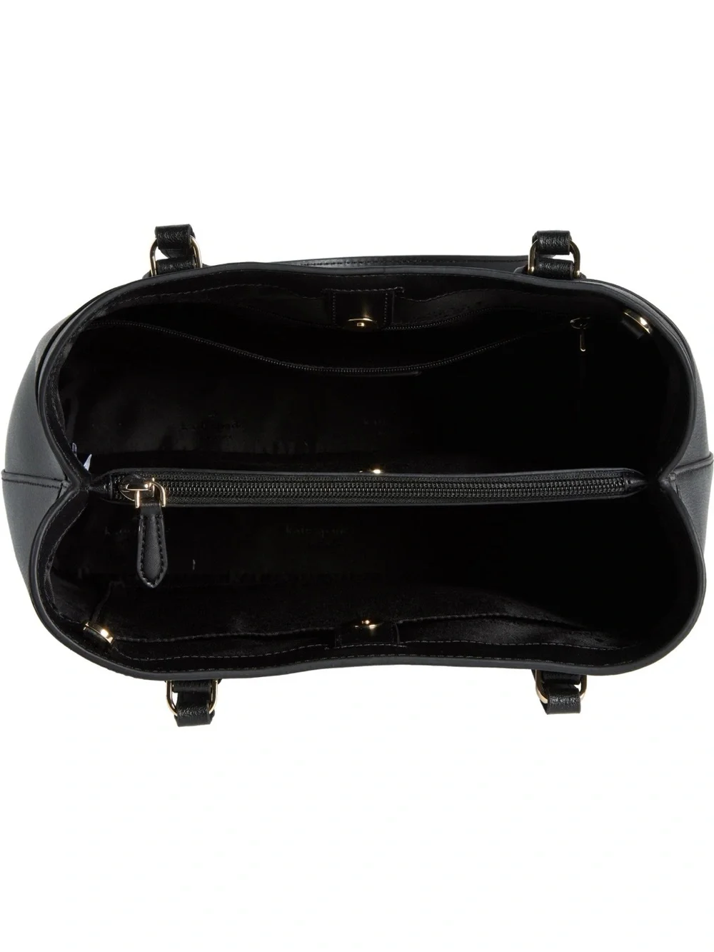 Kate Spade New York Black Sienna Leather Satchel
